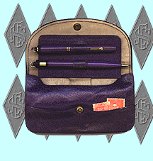 mauve pouch